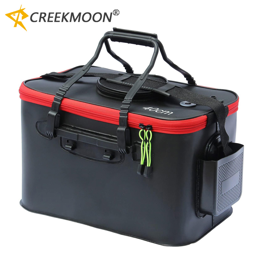 Fishing Equipment Box - Draagbare EVA dikkere waterdichte rits visdoos