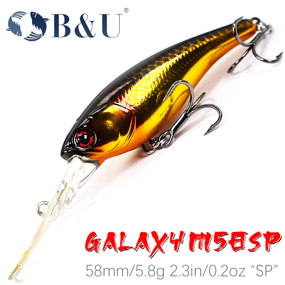 Quality Fishing Equipment - B&U 58mm Lange casting Gewicht Systeem