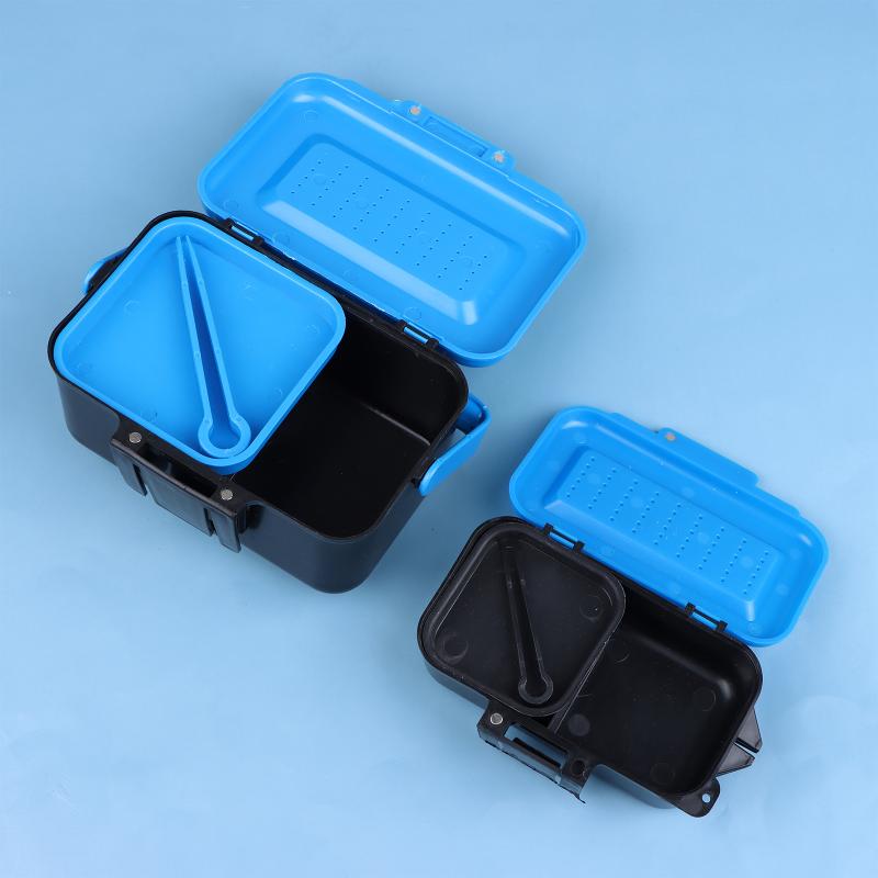 Fishing Equipment Box - Draagbare vislokdoos, levende aasdoos, haakjesdoos, regenwormen