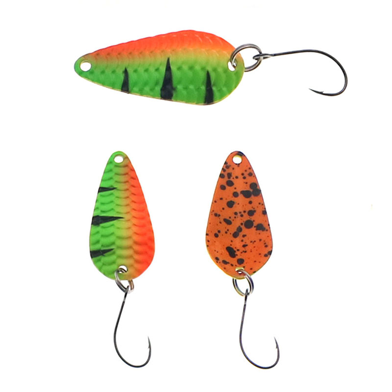Vissen Forel Lepel Enkele Haak - Trout Fishing Lure recensie en prijs