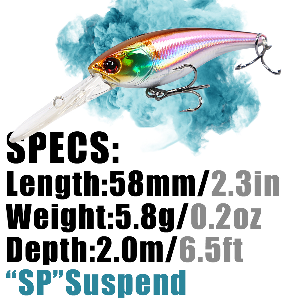 B&U 58mm Lange casting Gewicht - Quality Fishing Equipment recensie en prijs