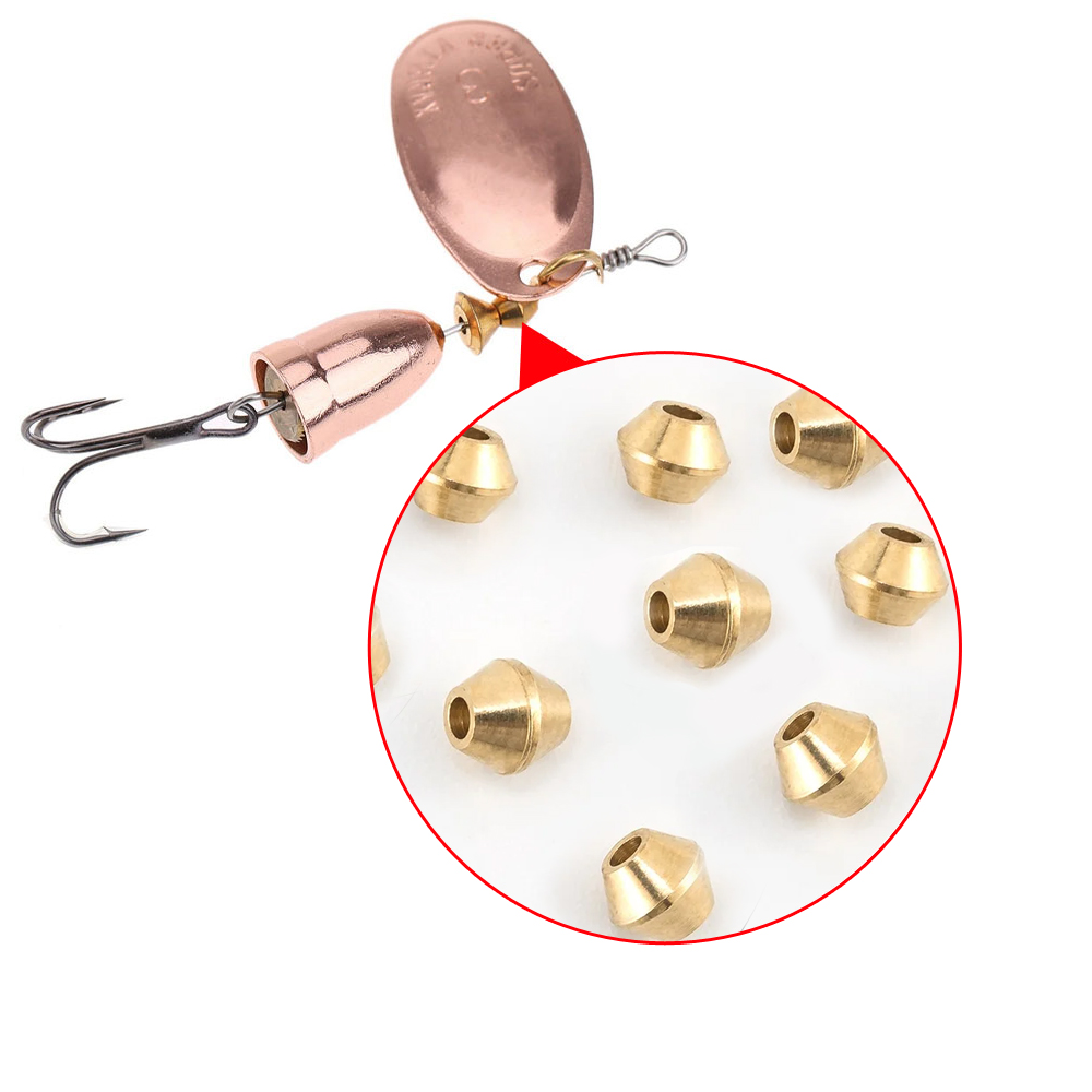 40 stks DIY Lokken Messing Vis - Trout Fishing Lure recensie en prijs