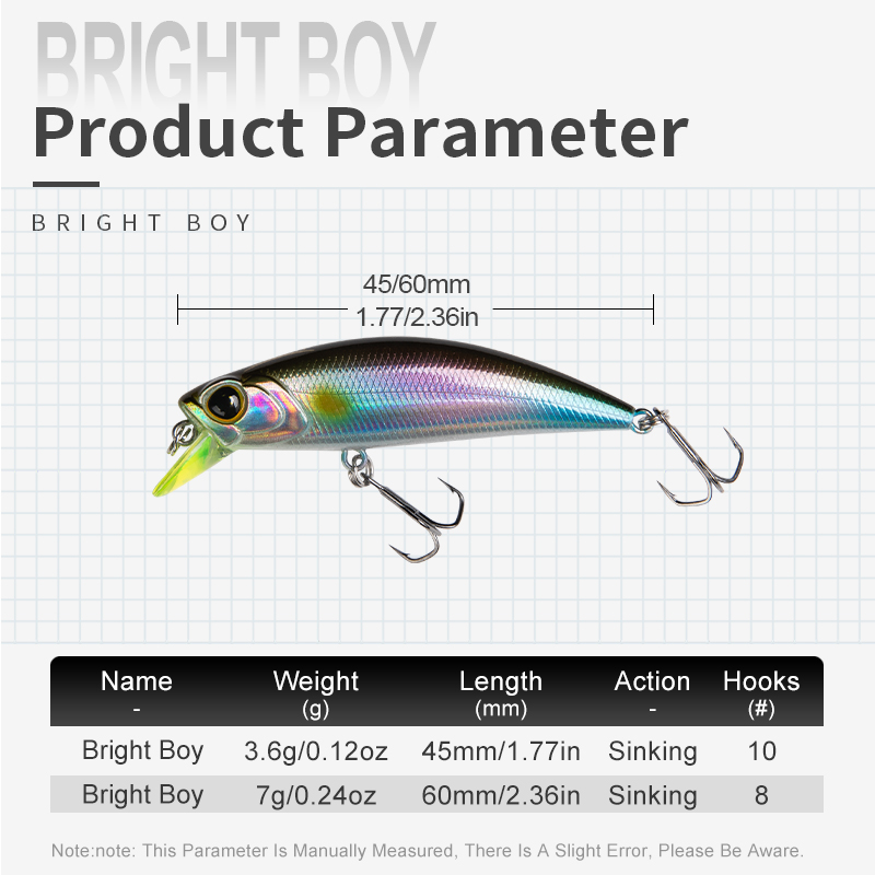 Koninkrijk Sinking Minnow Viss - Fishing Equipment Deals recensie en prijs