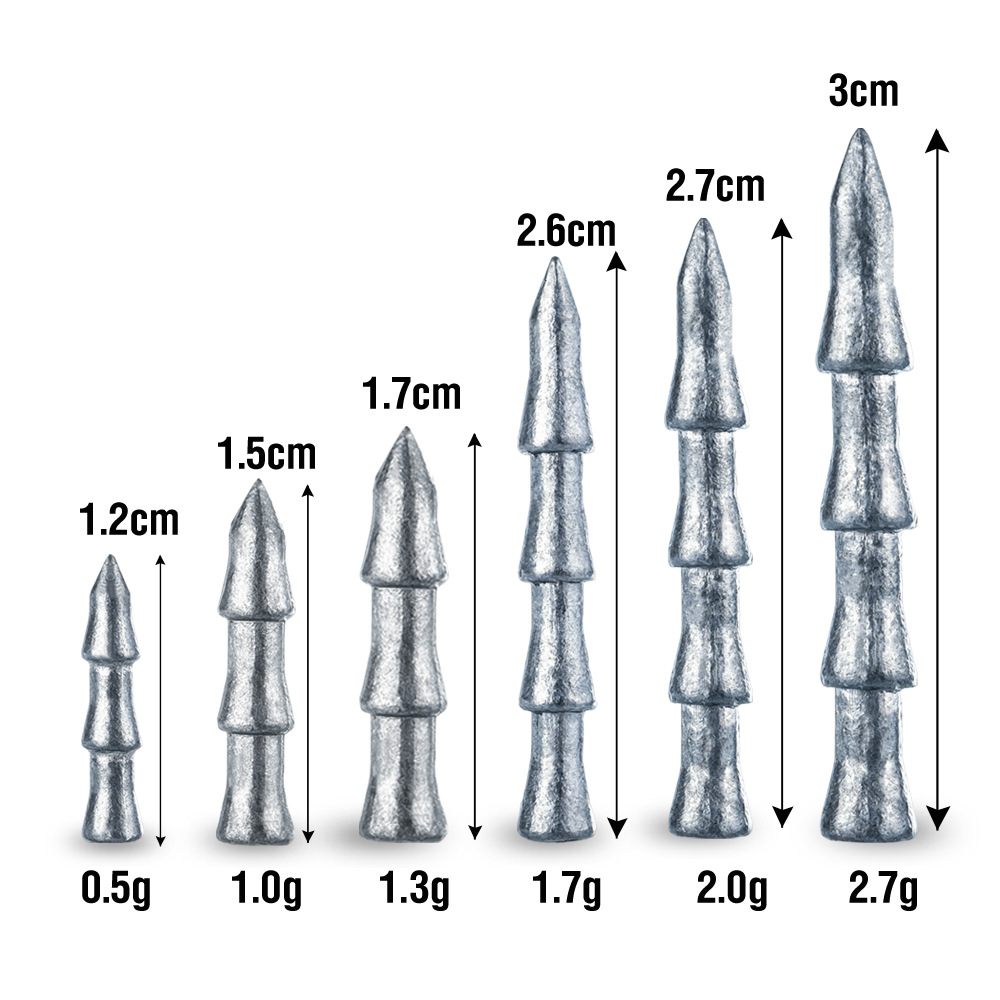 LHFSH 10 stuks nagelgewichten, - Trout Fishing Lure recensie en prijs