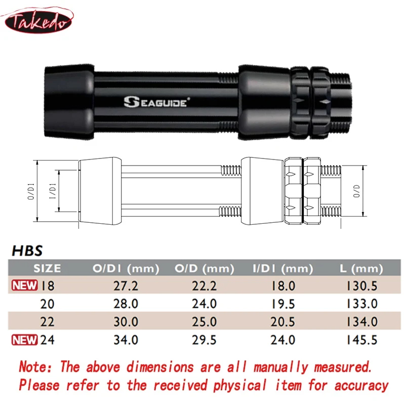 TAKEDO 18 #   20 #   22 #   24 - Fishing Equipment Rod recensie en prijs