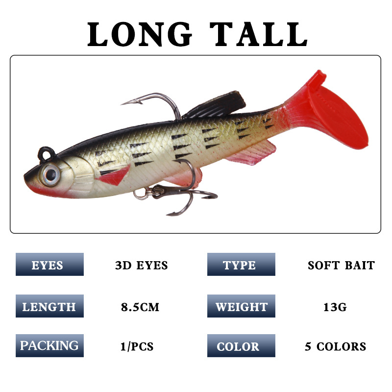 T Staart Zacht Aas Zacht Kunst - Fishing Equipment Deals recensie en prijs
