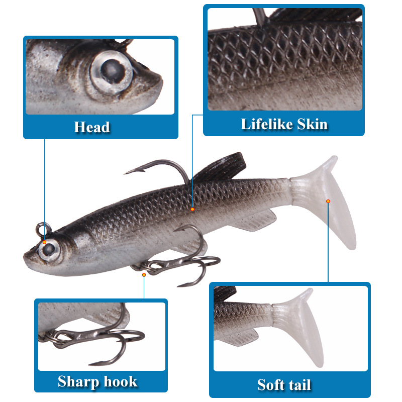 T Staart Zacht Aas Zacht Kunst - Fishing Equipment Deals recensie en prijs